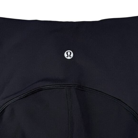 LULULEMON Breezy Dot Crop 19" Size 2 Black - Picture 7 of 9